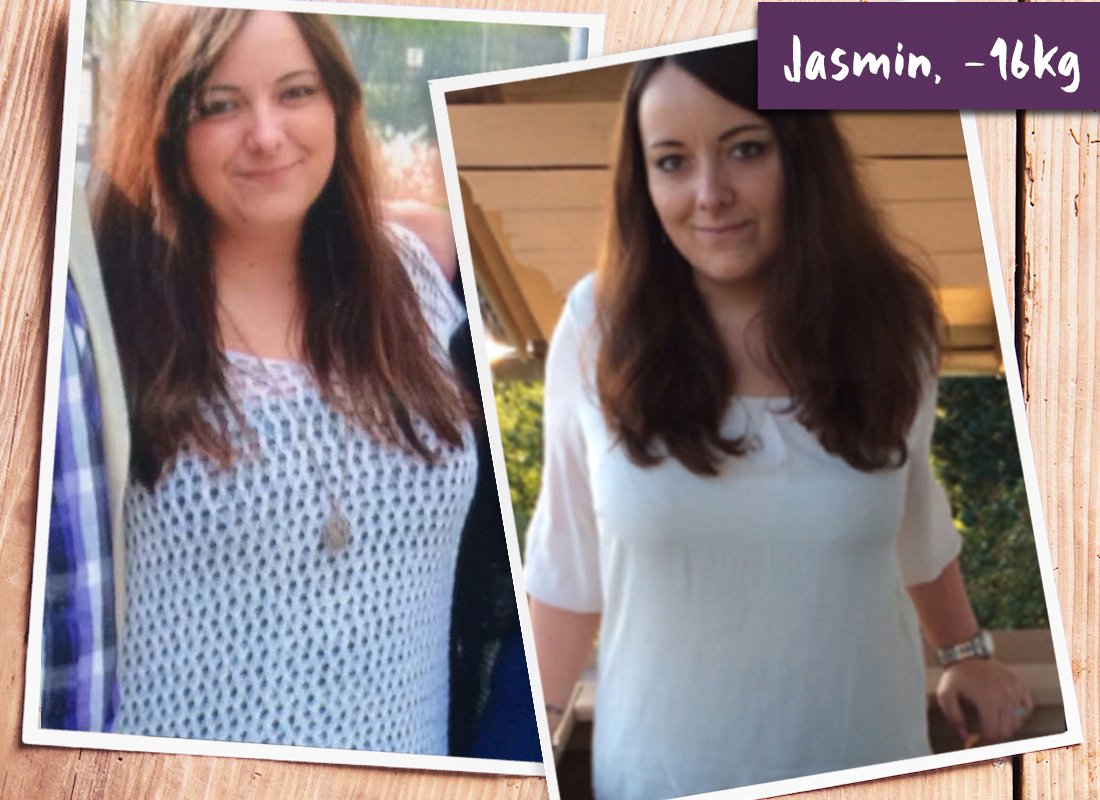 Jasmins Abnehmerfolg von 16 kg