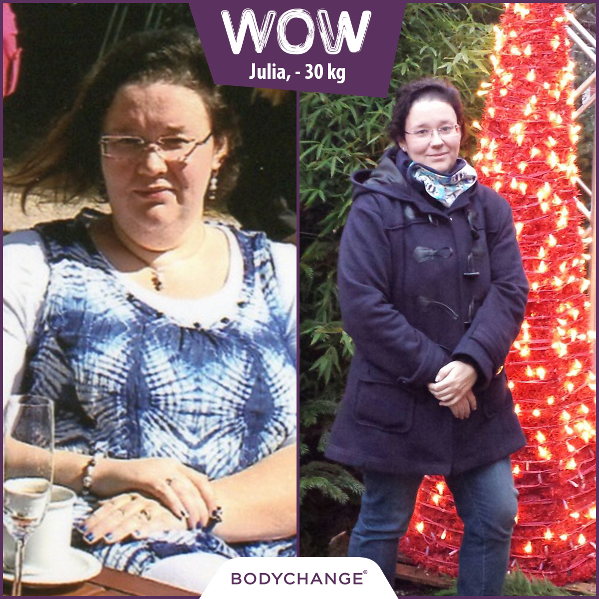 Julia hat unglaubliche 30 kg abgenommen