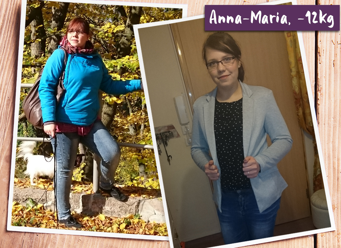 Anna-Maria im vorher-nachher-Vergleich