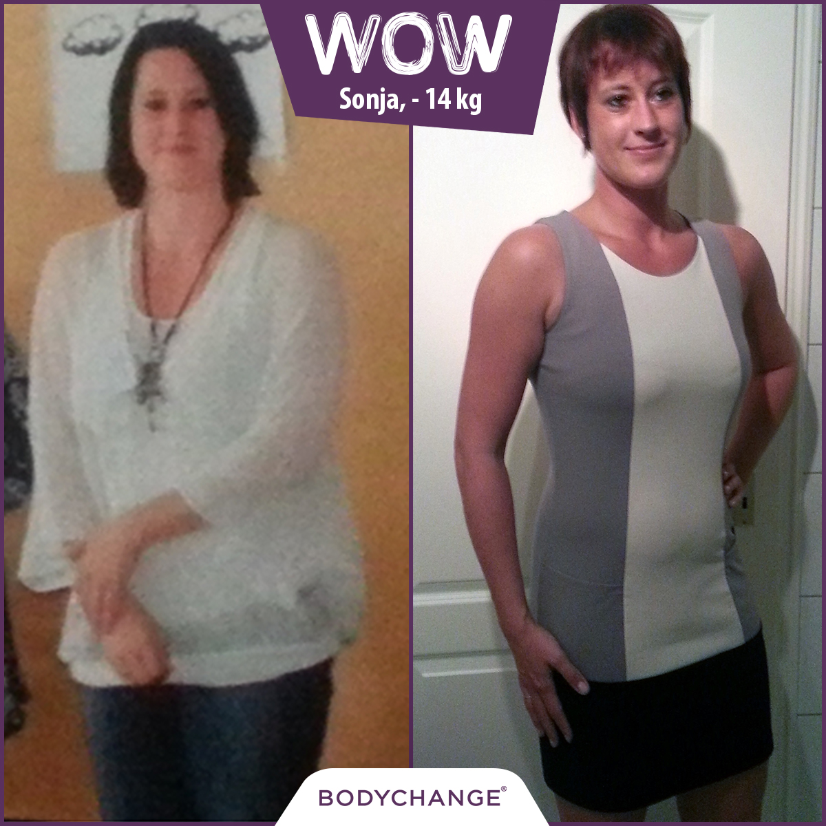 Sonja hat mit BodyChange abgenommen