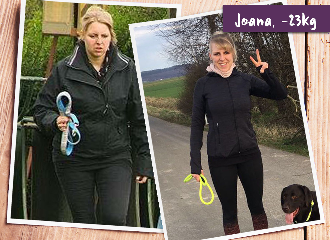 Joana im vorher-nachher-Vergleich