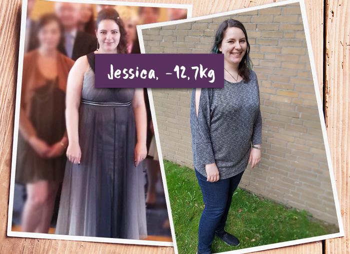 Jessica im Vorher-Nachher-Vergleich