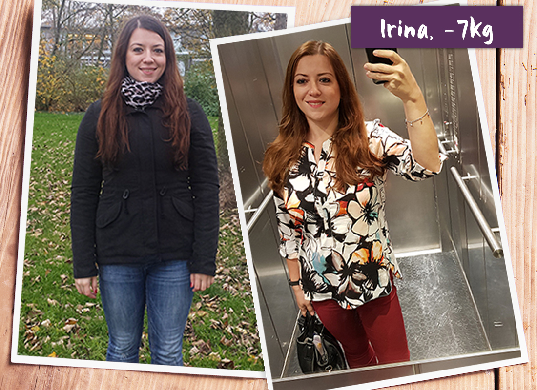 Irina im vorher-nachher-Vergleich